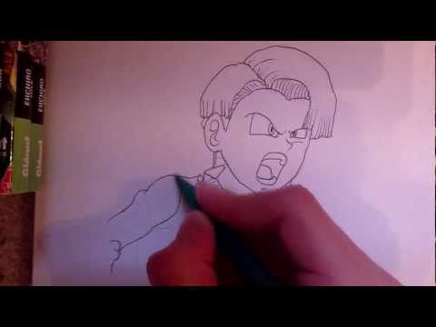how to draw bulma from dragon ball z