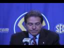 SEC Championship Game: Alabama Head Coach Nick Saban
