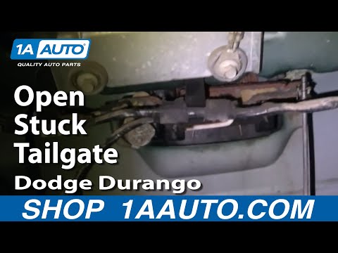 Auto Repair: Open Stuck Tailgate Dodge Durango 1998-03 – 1AAuto.com