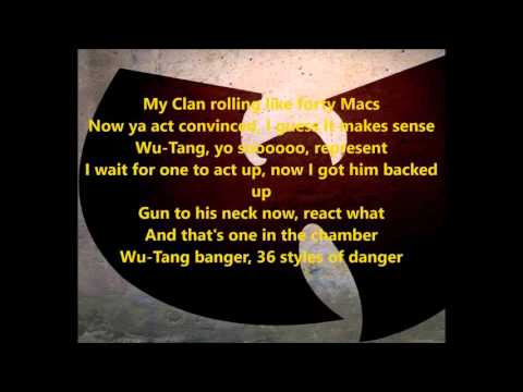 Wu-Tang Clan - Bring Da Ruckus (lyrics)
