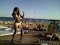 Travel to Nikki beach in the Algarve for the sunset party in
 Vilamoura Portugal (MOV-0008.3gp)