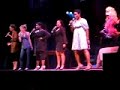 the chicago/san francisco jersey boys girls and the avenue q tour girls wail their faces off in 