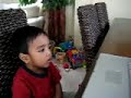 Mikhail watching Boowa and Kwala