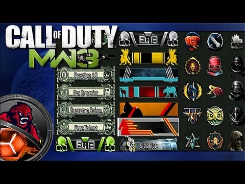 how to obtain emblem in mw3