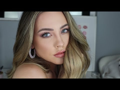 GRWM: Full Face & Purple Smokey Eye | Kailin Chase