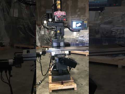 WEBB Champ 3EVS-3X-XL New Machinery, CNC Knee Mill | N & R Machine Sales (1)