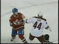 Fedoruk VS Laraque - Sauer VS Kostopoulus Hockey Fights Habs