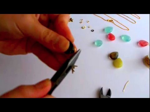 How to Make a Charm Drop Necklace
