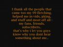 lil chiick message too : subscribers , friends , ..