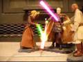 SW Action Figures Lightsaber Fight Compilation