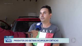 Leilões e sistema instável: produtos do detran acumulam críticas