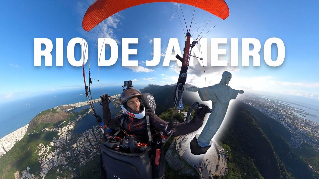 Bucket List Flight: Rio de Janeiro paragliding