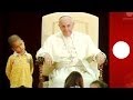   - Pope Francis and the little boy who stole the show in the Vatican 