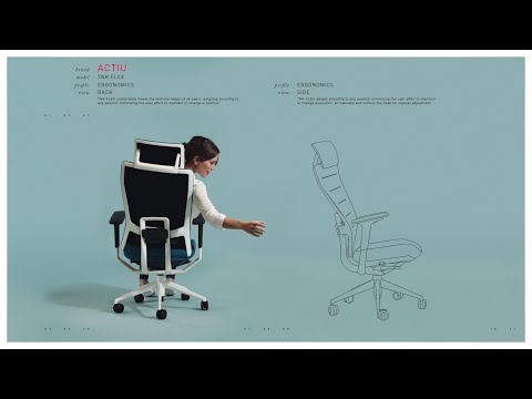 Silla de oficina TNK FLEX // TNK FLEX office chair