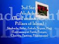 Recap--Step 1: TawheedStep 2: Love the Messenger (PBUH)Step 3: Al-Arkan (Fundamental Pillars of Islam like shahada, prayer, charity, fasting, hajj, etc)Lecture Info:'10 Steps to Jannah' is a lecture by Br. Yahya Ibrahim in which he lists and then explains various steps to be trodden in our quest to attain Jannah. These steps by the way are summarized by Imam Ibn Hajar, Rahimuhullah, in his commentary on Sahih al Bukhari..There are two more videos insha'ALLAH please watch and benefitmay Allah grant us the ability to do more good deeds, and may Allah grant us Jannatul Firdaus, ameen