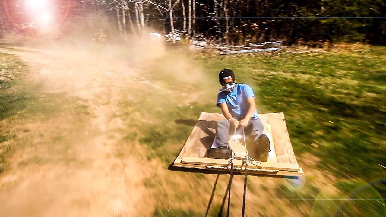 Cardboarding - Cardboard Wakeboarding