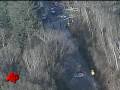 Raw Video: Dramatic Water Main Break Rescue