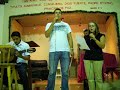 Richard Roseland and Angie singing
