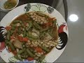 Thai food: Stir Fried Squid!