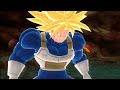 Dragonball Z Raging Blast 2 - Super Vegeta VS Super Trunks