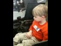 Holden in a cockpit at The Pensacola Naval Air Museum