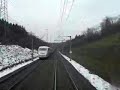 BR 101 begegnet BR 402 zwischen W�rzburg und Fulda