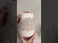 Here’s a fun glazing technique to try #glazingpottery #pottery #ceramics #ceramicvase #colorful