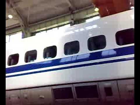 新幹線の車体上げ下ろし(JR東海　新幹線なるほど発見デー)