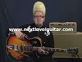 Learn guitar lick of the week lesson pink panther esque spy surf riff played on jazz box