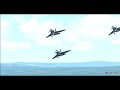 FSX - Eurofighter Typhoon Formation Flight
