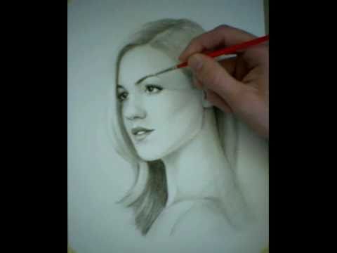 how to draw yvonne strahovski