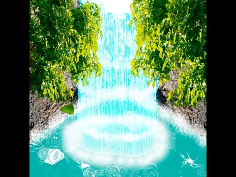 Нарисовать водопад в фотошопе 4