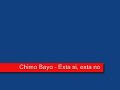 Extasi, extano - Chimo Bayo
