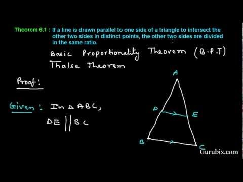 how to prove bpt theorem