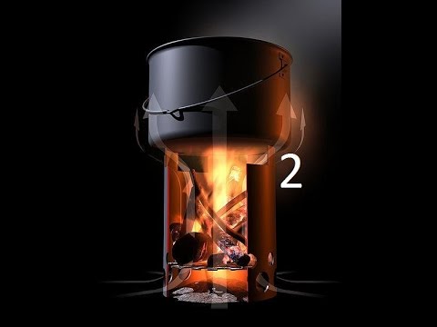 Как сделать печку из банки