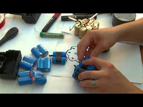 how to test a sub c battery