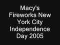 this video shows macy's fireworks in new york/manhattan