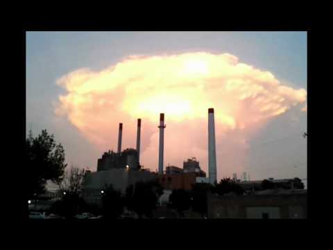 China chinese cloud stra - 蘑菇云 Crap another Mushroom Cloud like the Beijing Mushroom Cloud (Raw Video) ???