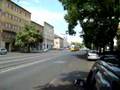 Villamos dübörög a Fehérvári úton
