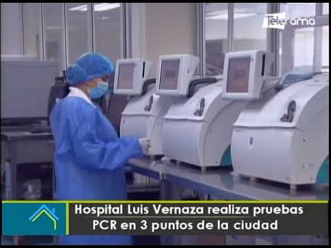 Hospital Luis Vernaza realiza pruebas PCR en 3 puntos de la ciudad