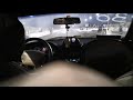 Dual View of In Car Launch Track Run