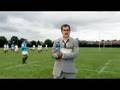 Powerade Unlucky Spokesman at the Rugby World Cup 2007 train