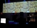 ex-kraftwerk member karl bartos playing 'tour de france' live @ the strp festival, klokgebouw eindhoven.