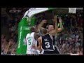 Manu Ginobili blocks kevin Garnett [HD] 3