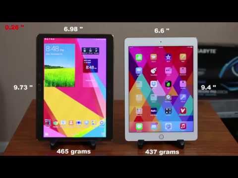 iPad Air 2 vs Samsung Galaxy Tab S 10.5