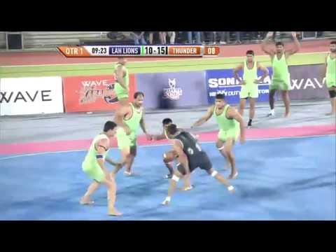 World Kabaddi League, Day 29: Lahore Lions Vs. Punjab Thunder