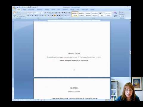 How to Number Pages in Your Thesis with Word