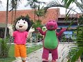 Sponge Bob, Dora, and Barney Celebrating Christmas Sponge Bob, Dora, and Barney Celebrating Christmas