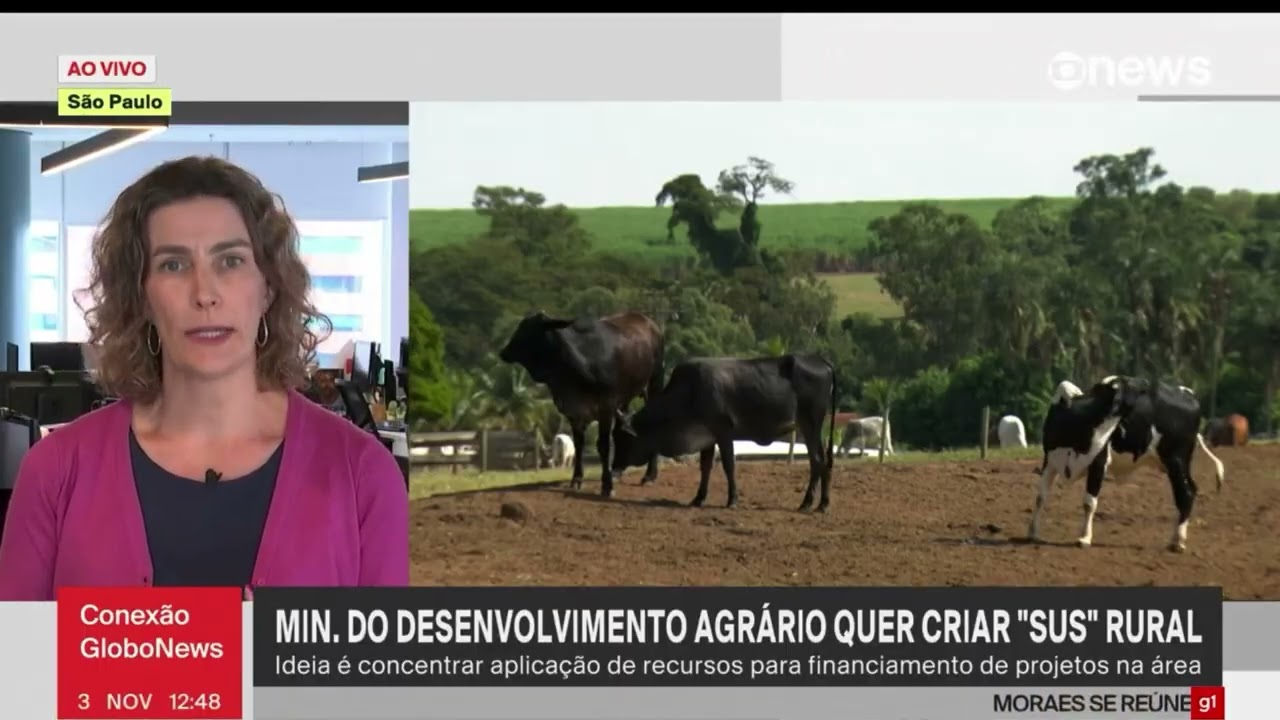 Ministério propõe 'SUS' da assistência rural. Entenda como vai funcionar | Globo Rural | Globo News