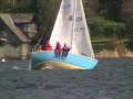 Sonata yacht sailing on Lake Windermere Sonata yacht sailing on Lake Windermere